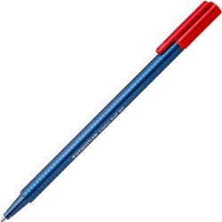 Staedtler Triplus Ballpen Red Extra Broad